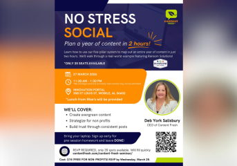 content Fresh to host social media seminar on March 27