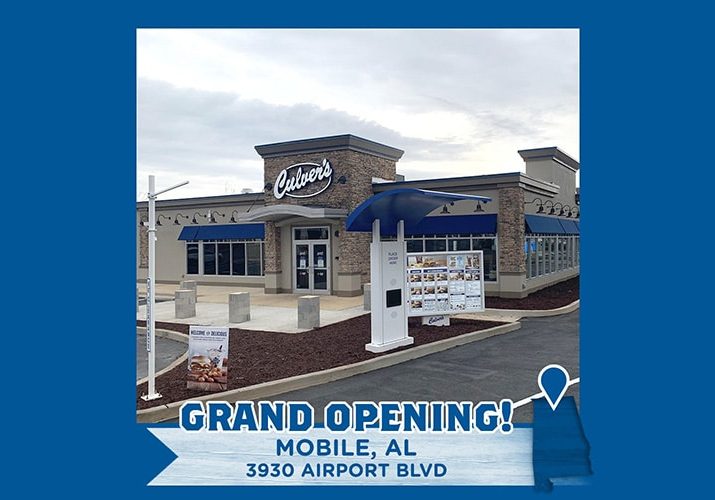 Culver&rsquo;s Opens In Mobile