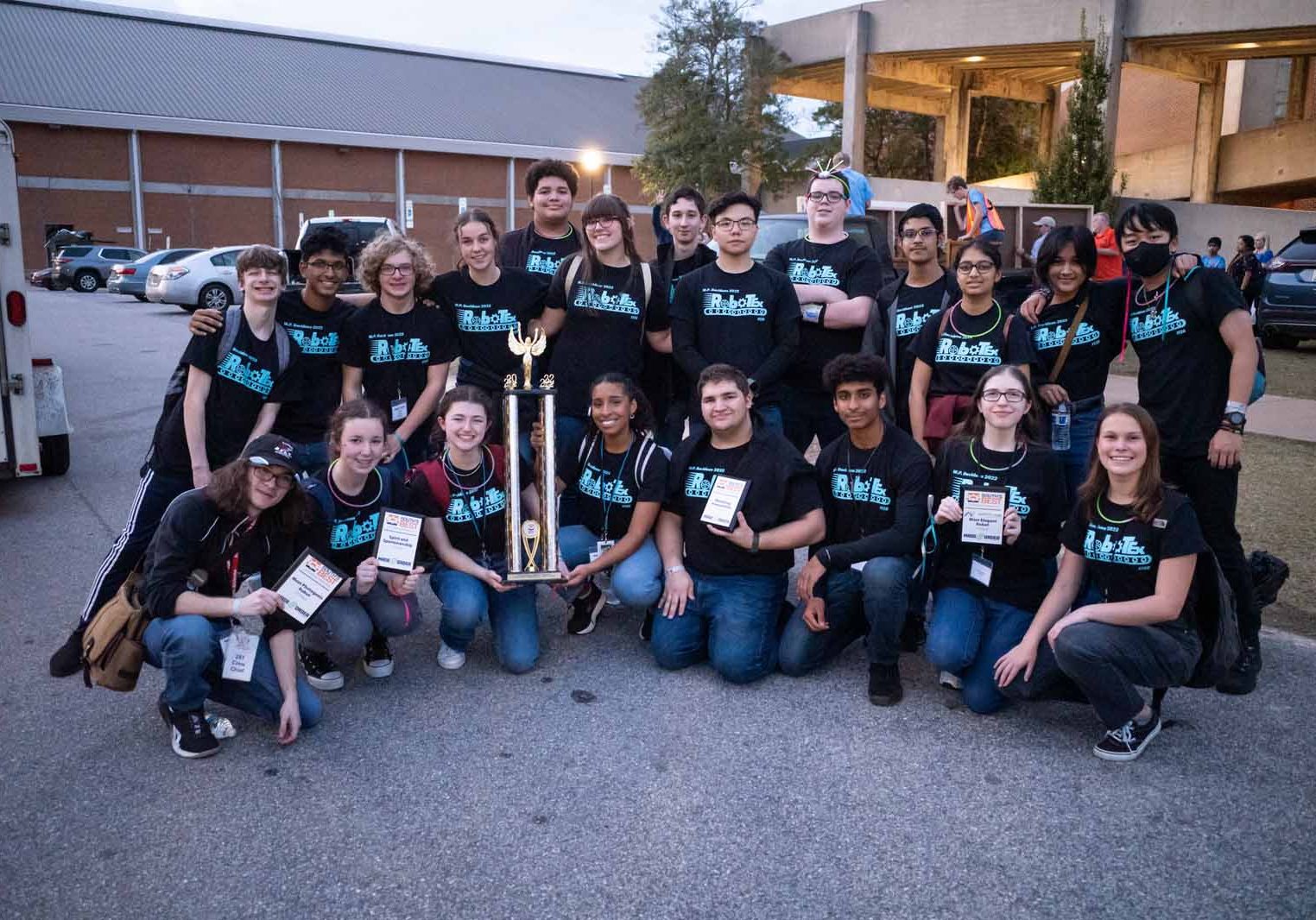 Davidson Robot Team Wins Another Competition