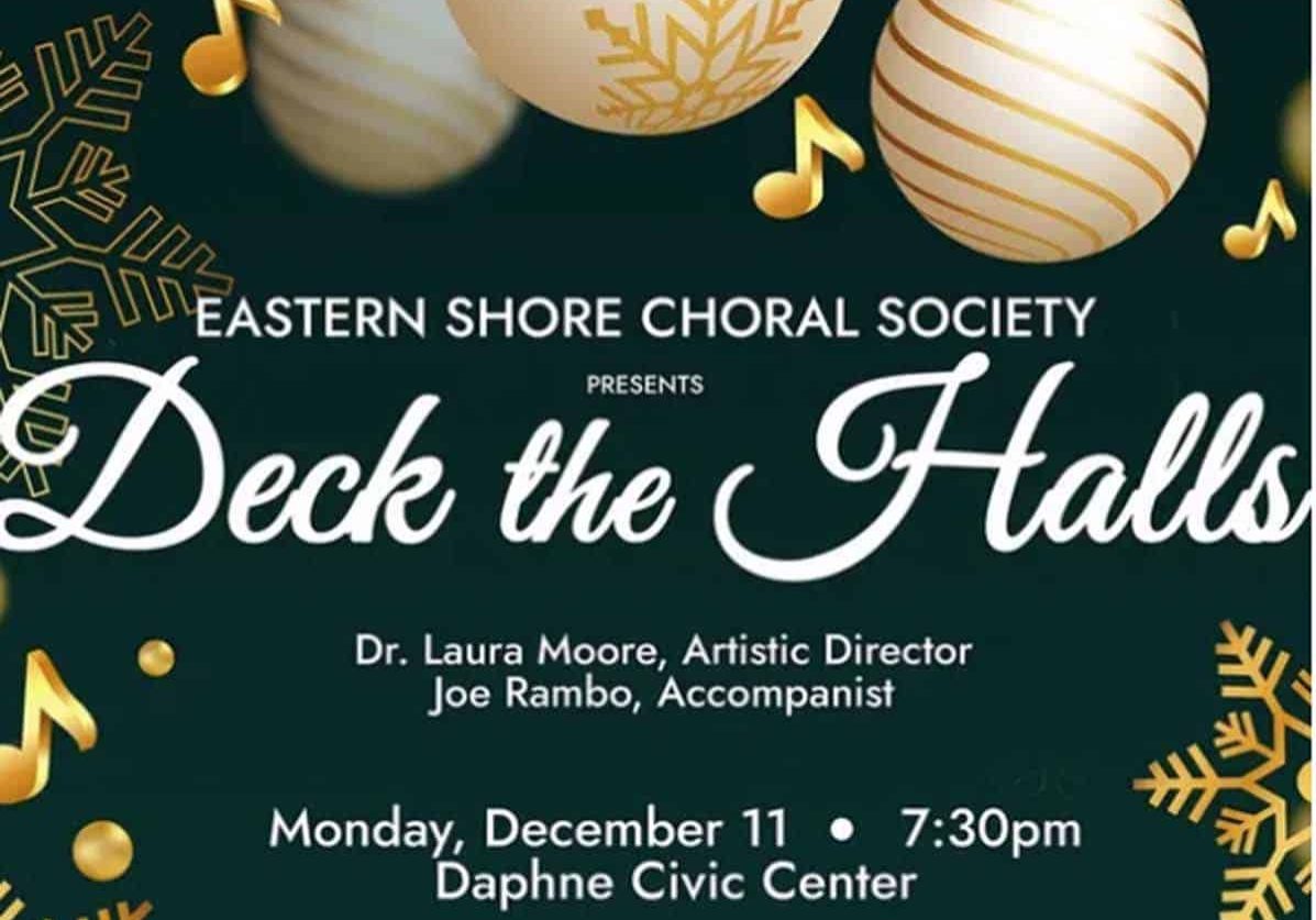 Eastern Shore Choral Society Concerts Announced