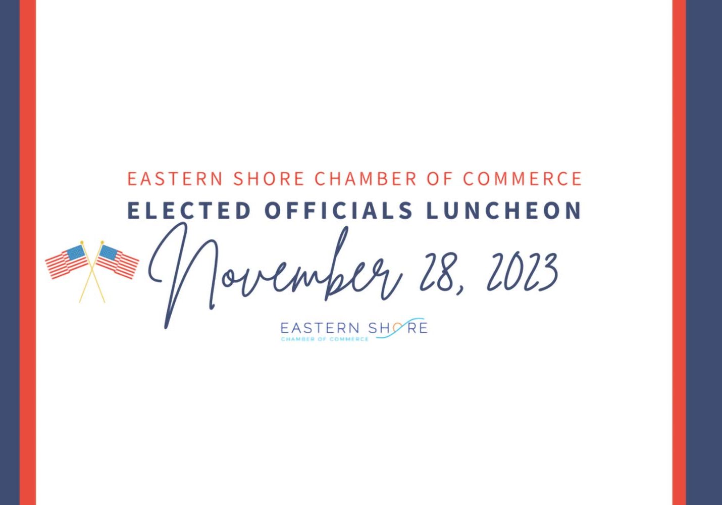 Eastern Shore Elected Officials Luncheon Announced