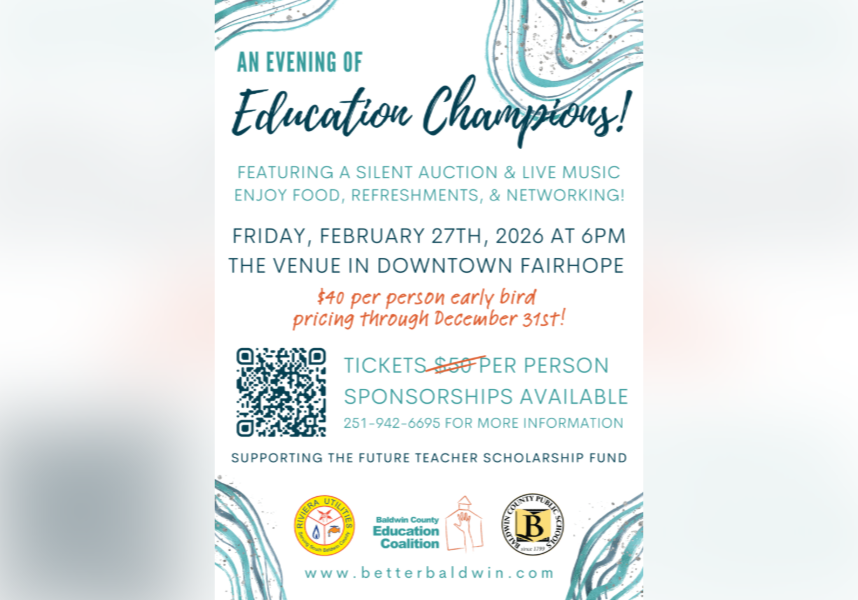 evening of education champions coming to fairhope