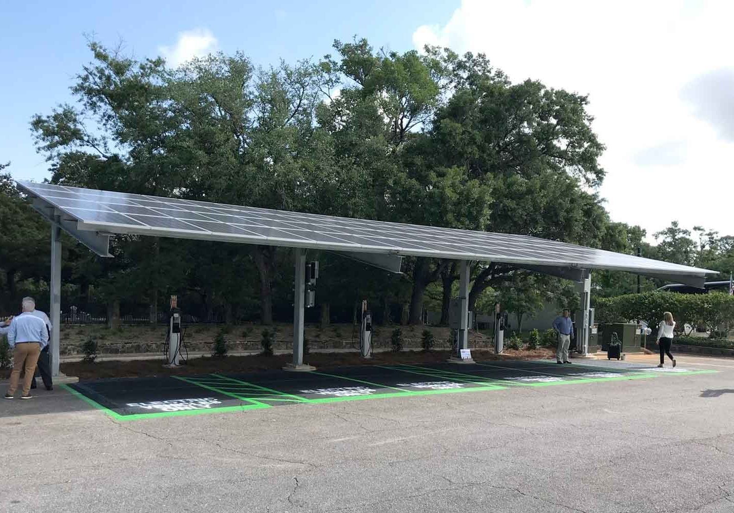 Fairhope Opens Vehicle Charging Station