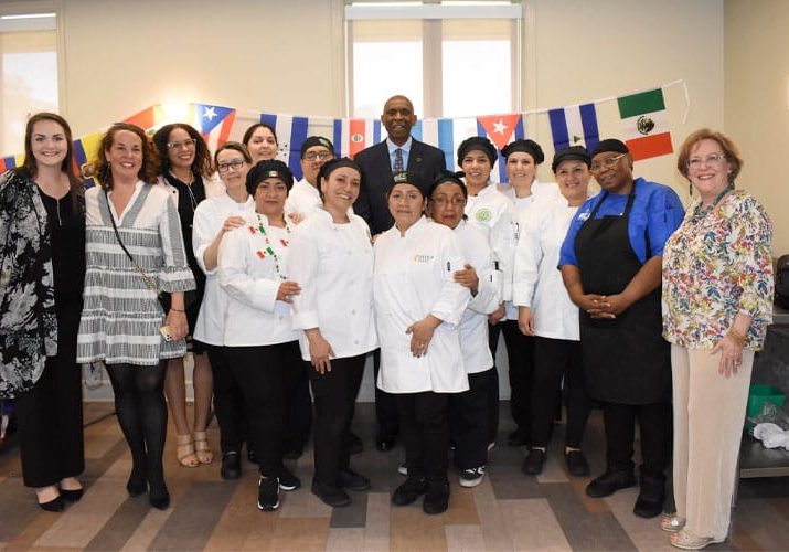 First Bishop State Spanish-Speaking Culinary Arts Class Graduates