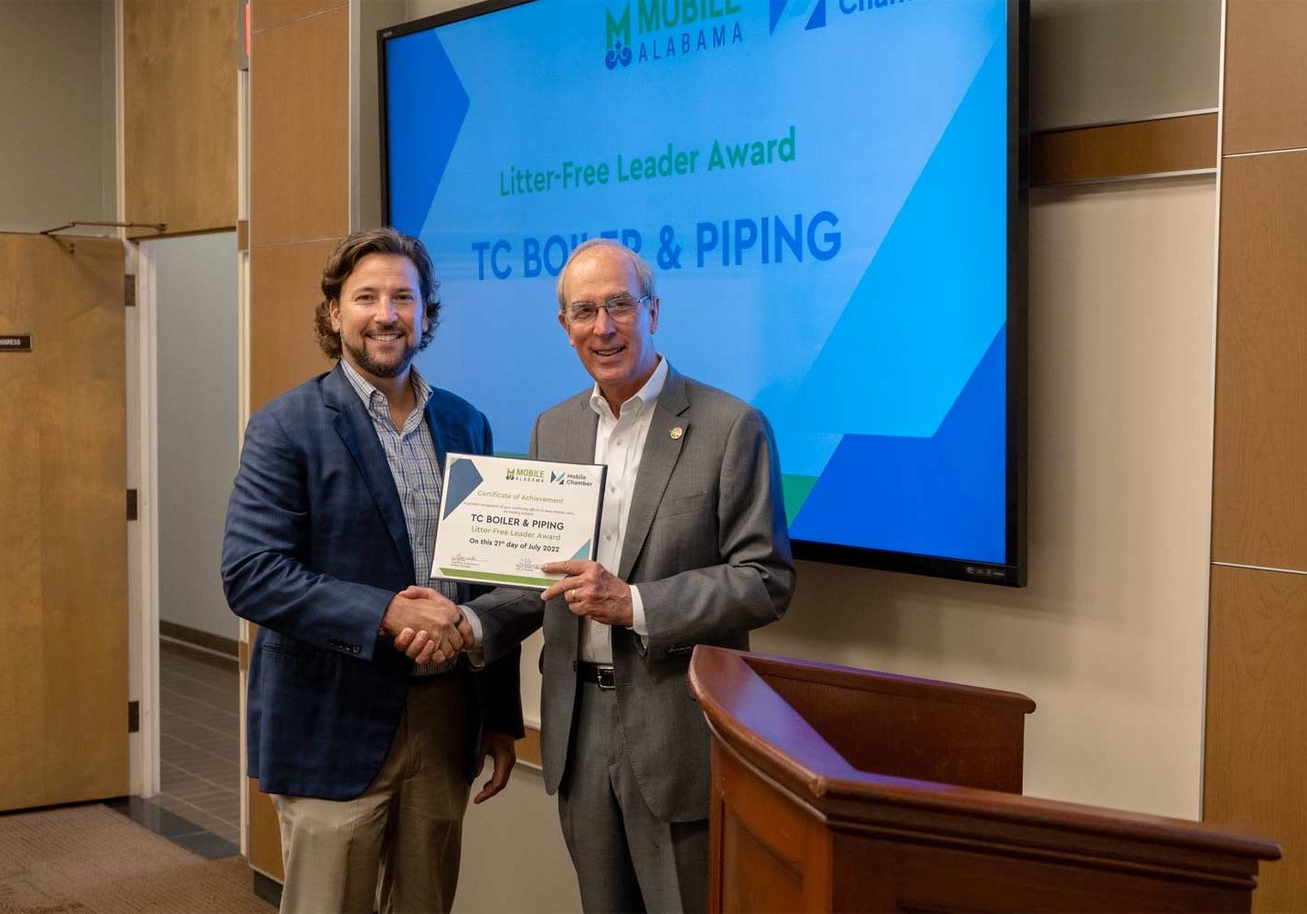 First Mobile Litter-Free Leader Awarded
