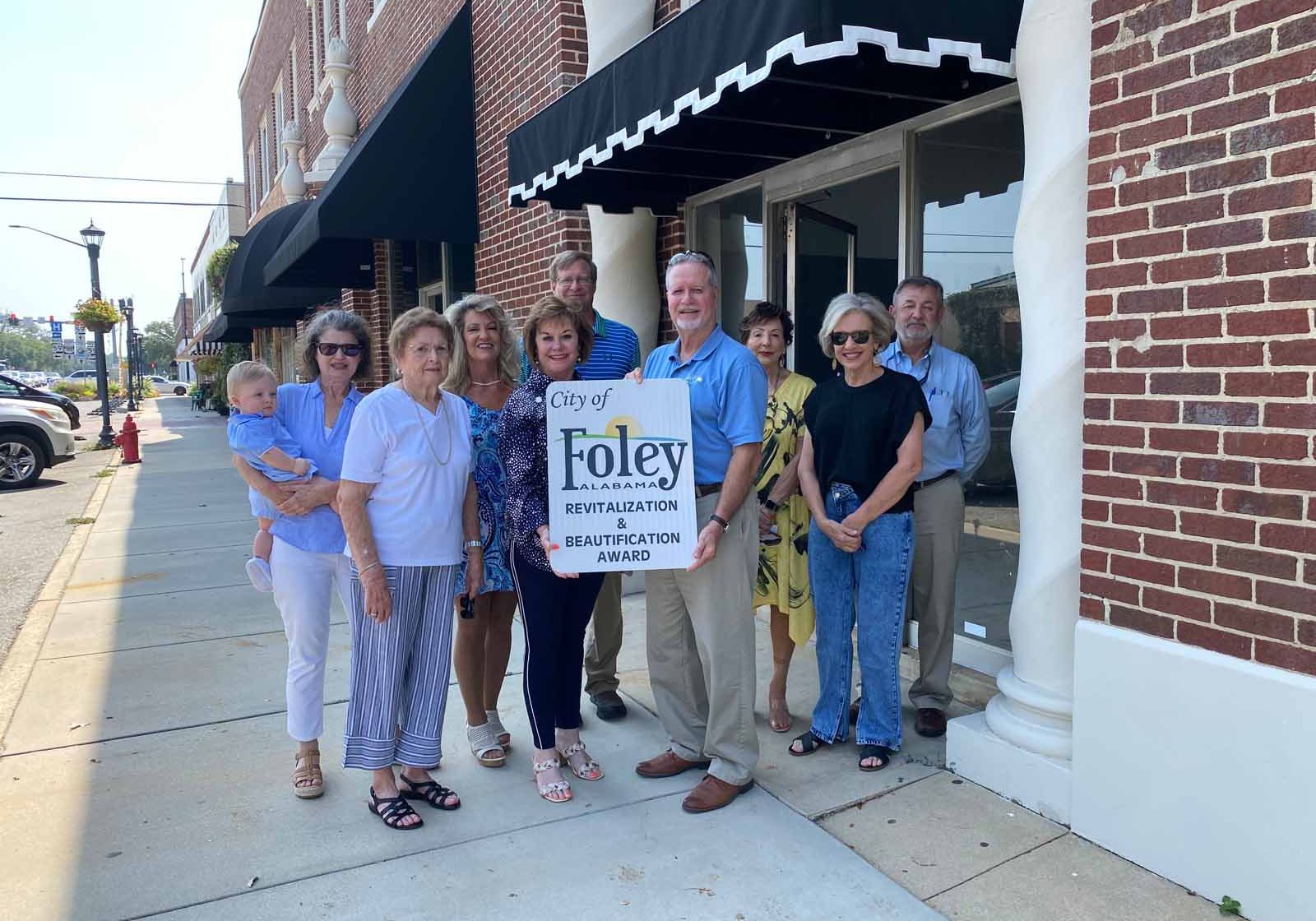 Foley Details Construction Projects, Beautification Awards Winners