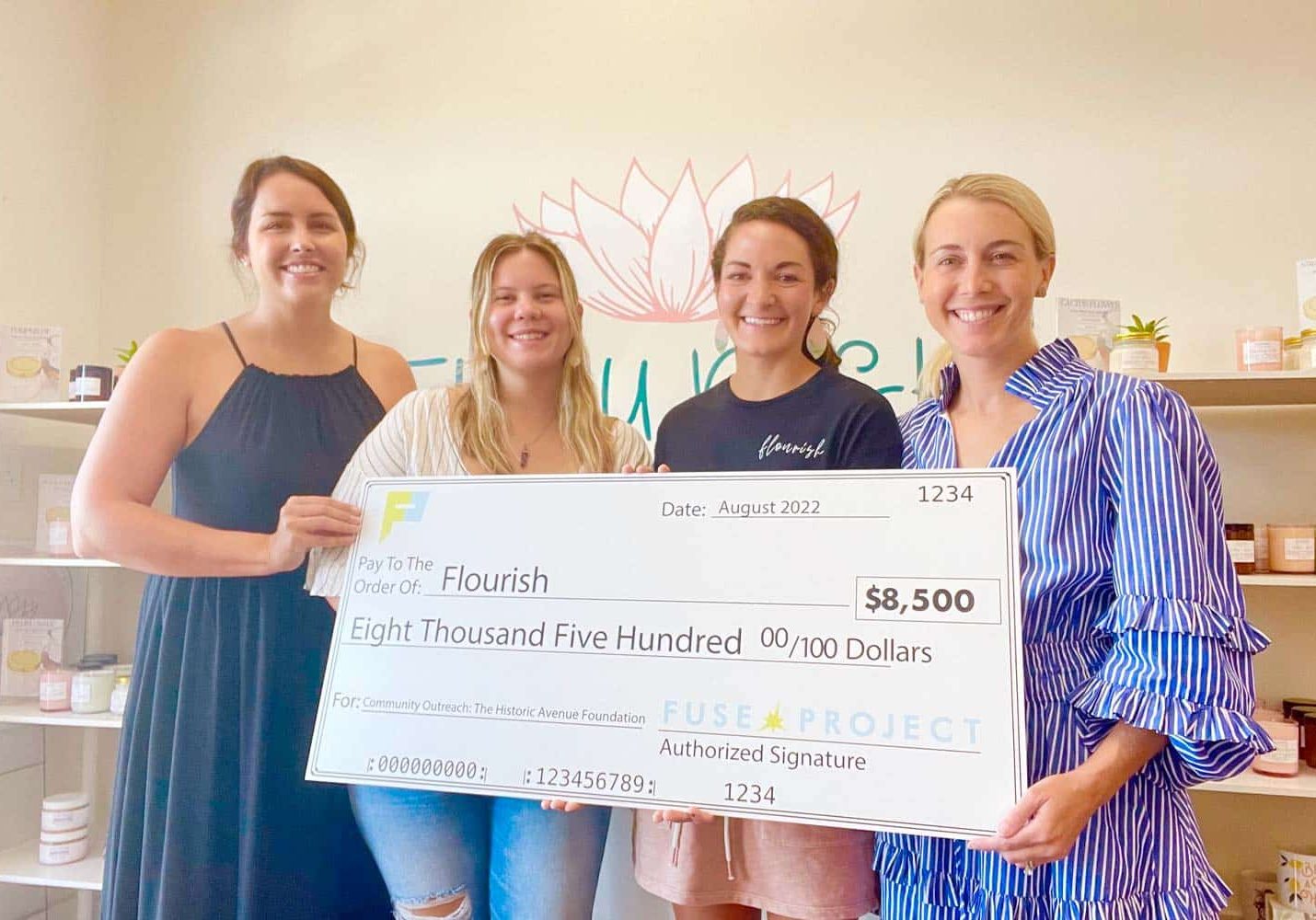 Fuse Project Awards Grant To Flourish Community