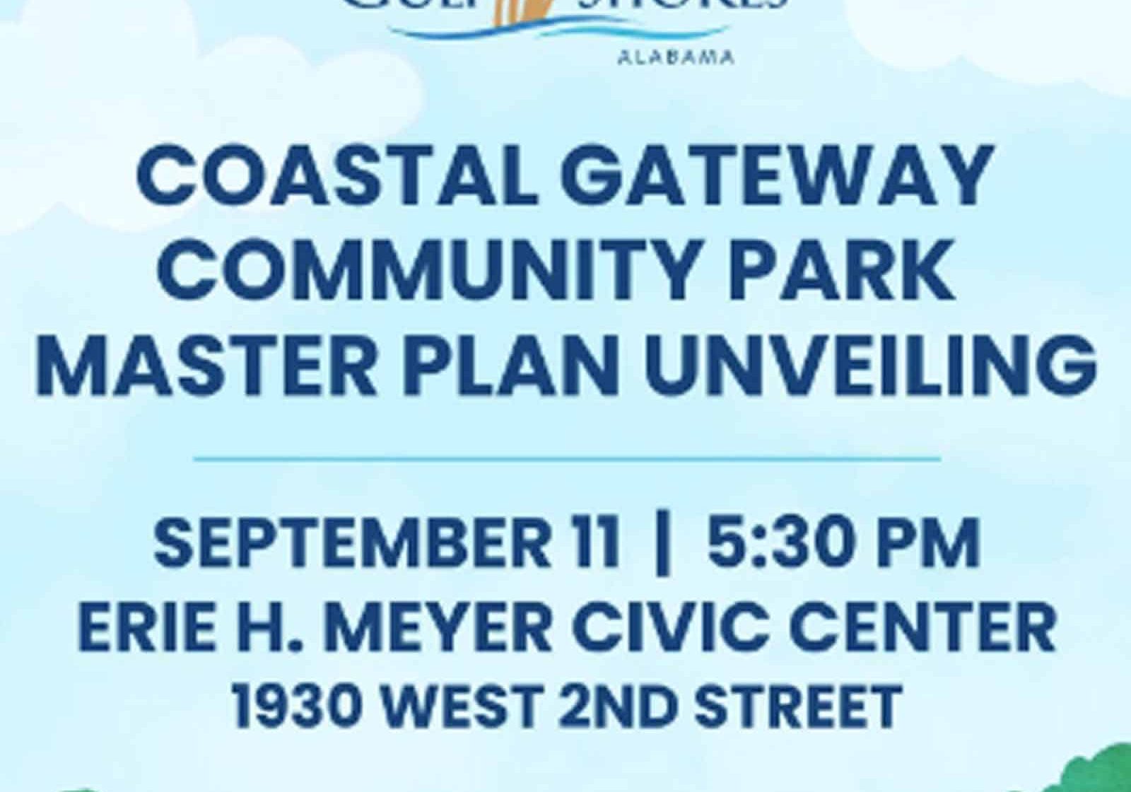 Gulf Shores Park Master Plan To Be Unveiled