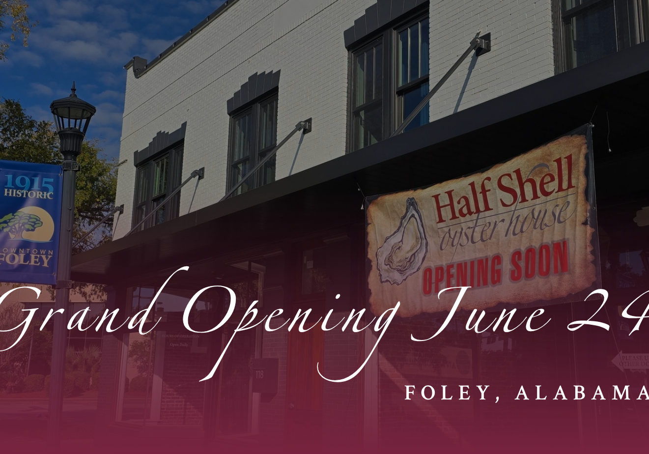 Half Shell Oyster House To Open In Foley On June 24: