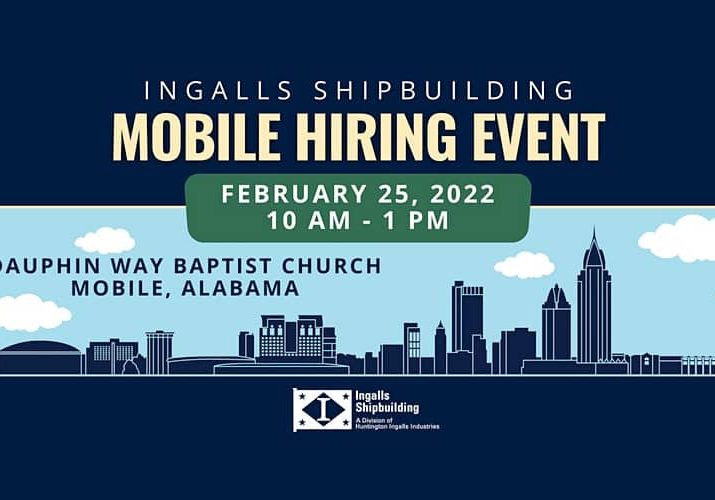 Ingalls Hiring Event Coming To Mobile