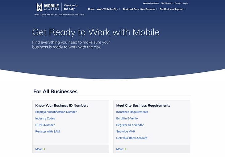 &ldquo;Work With City Of Mobile&rdquo; Launches