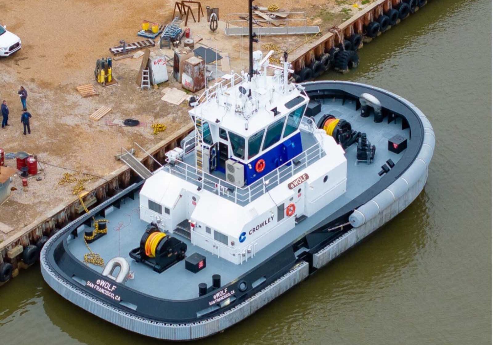 Master Boat Builders Delivers Electric Tugboat