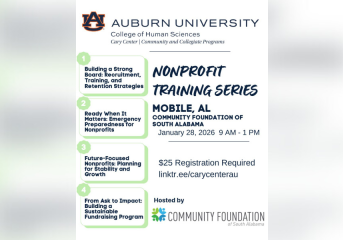 nonprofit training day coming up