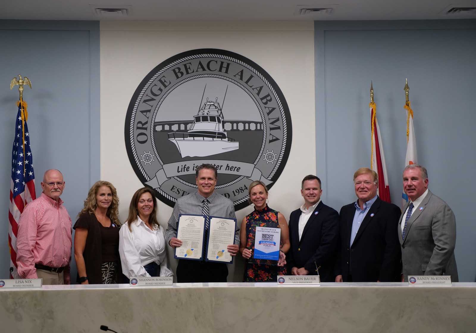 Orange Beach Schools Mark Achievements