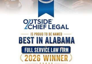 Outside Chief Legal Named 2026 Best Of Alabama Winner
