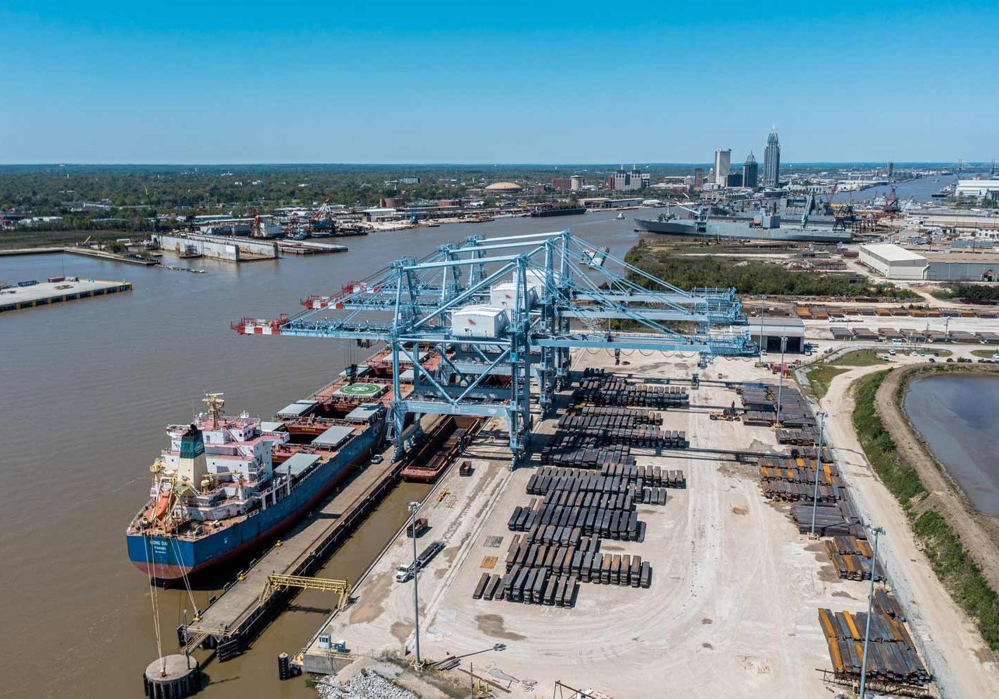 Port Of Mobile Booming