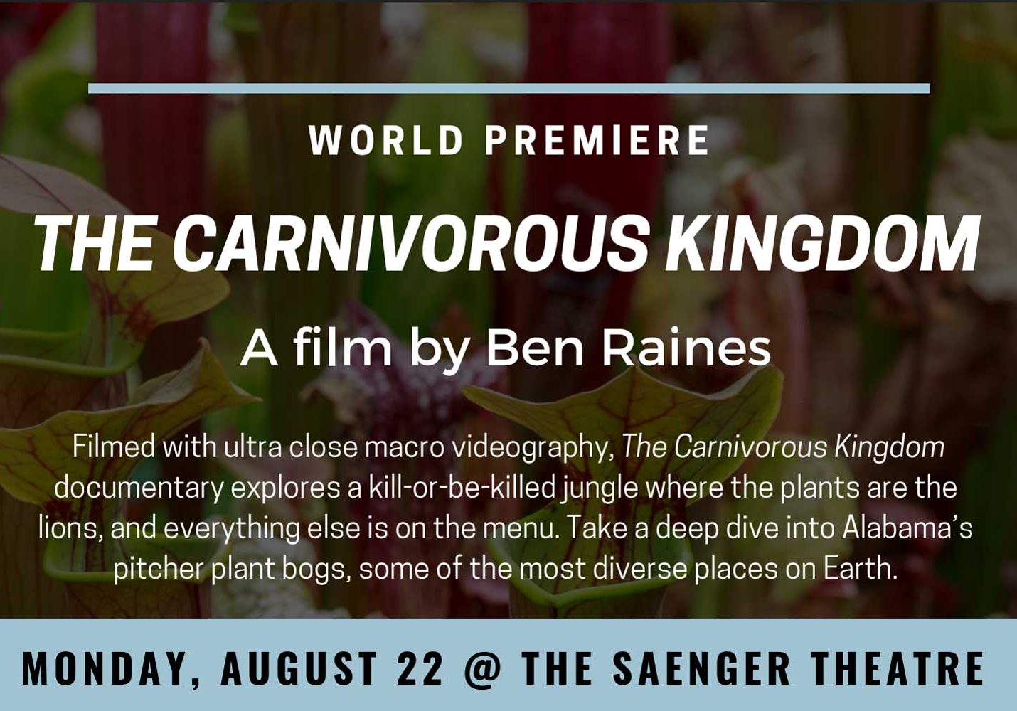 Raines Documentary Premiere Coming To Saenger