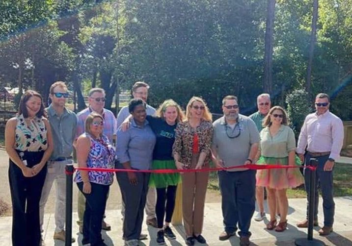 Ribbon Cut For Semmes Senior Center Walking Trail