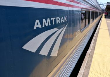 New,Haven,,Connecticut,-,May,18,2023:,Amtrak,Logo,On