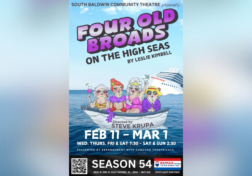 south Baldwin community theater to present four old broads