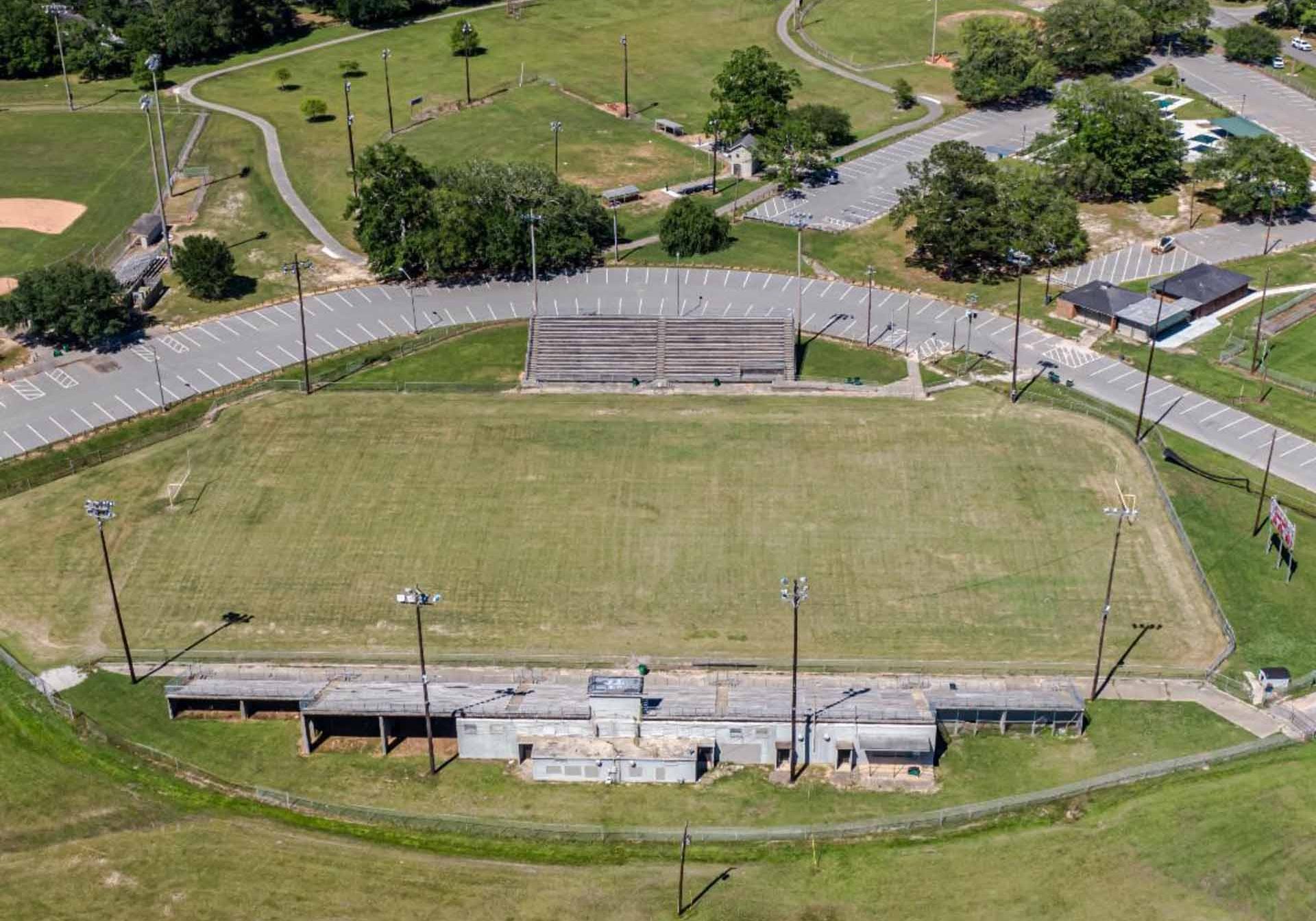 updates begin at trimmier park football stadium