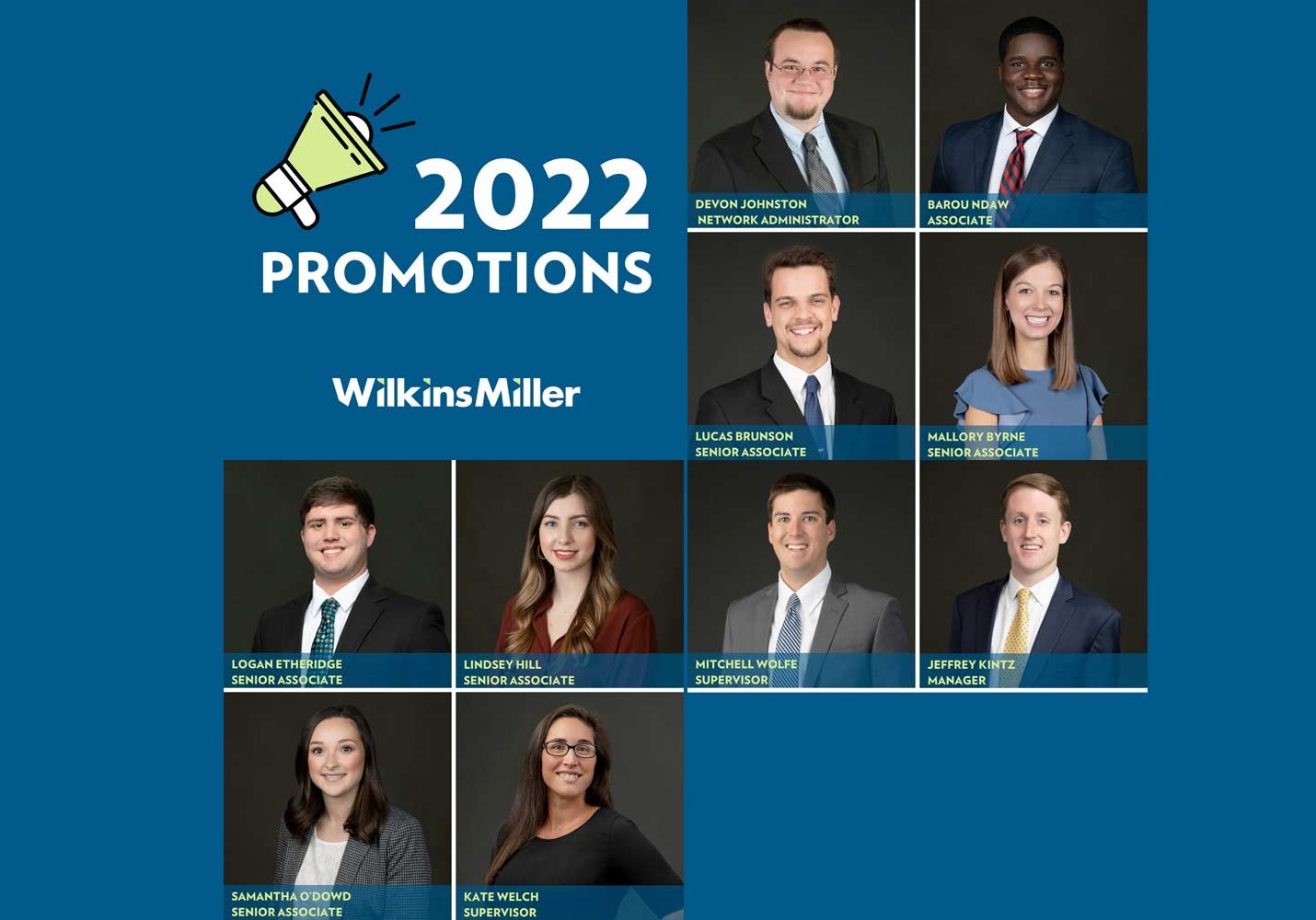 Wilkins Miller Announces Promotions