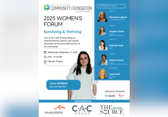 women's forum set for saenger